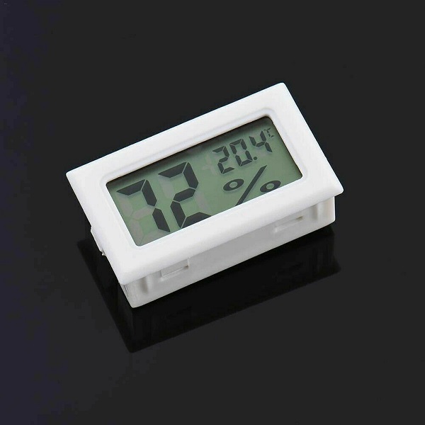 Digital Temperature Humidity Meter Sensor Thermometer Gauge LCD Hygrometer Room